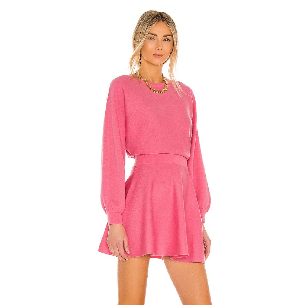 Murray Fit Flare Dress in Calypso Pink size XS
